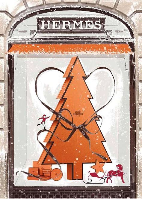 hermes christmas greetings|Hermes cards for the holidays.